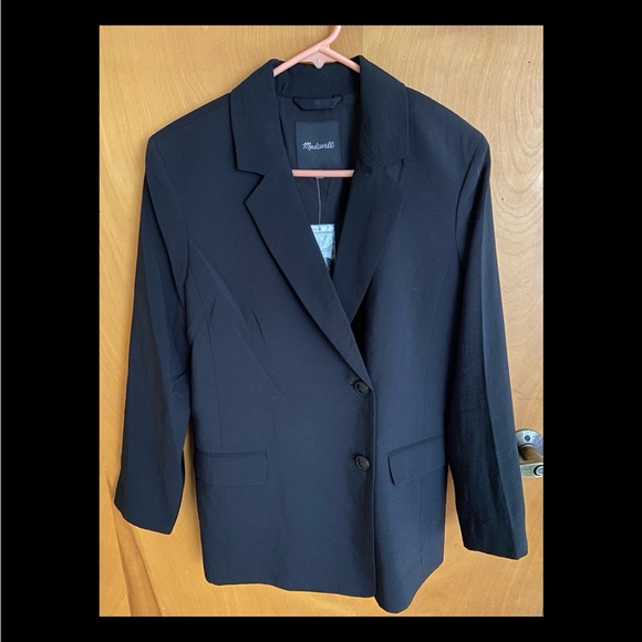 Madewell The Relaxed Blazer in Softdrape - Picture 5 of 11